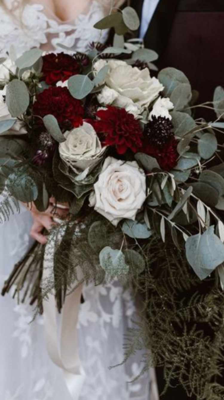 57. Winter style Wedding Bouquet