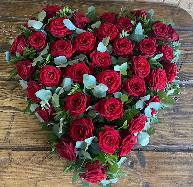 Red Rose Heart
