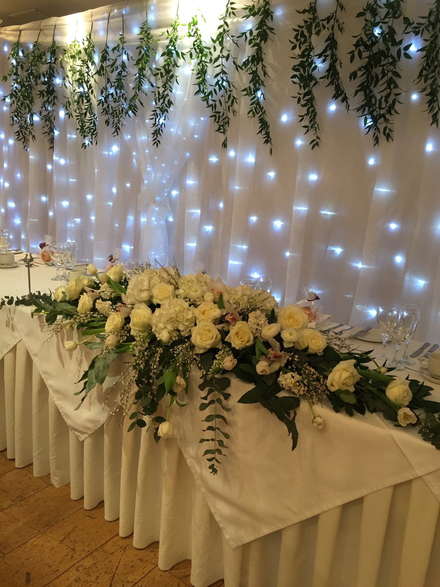 34.Wedding Top table Arrangement