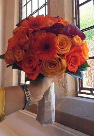 Autumn bridal bouquet