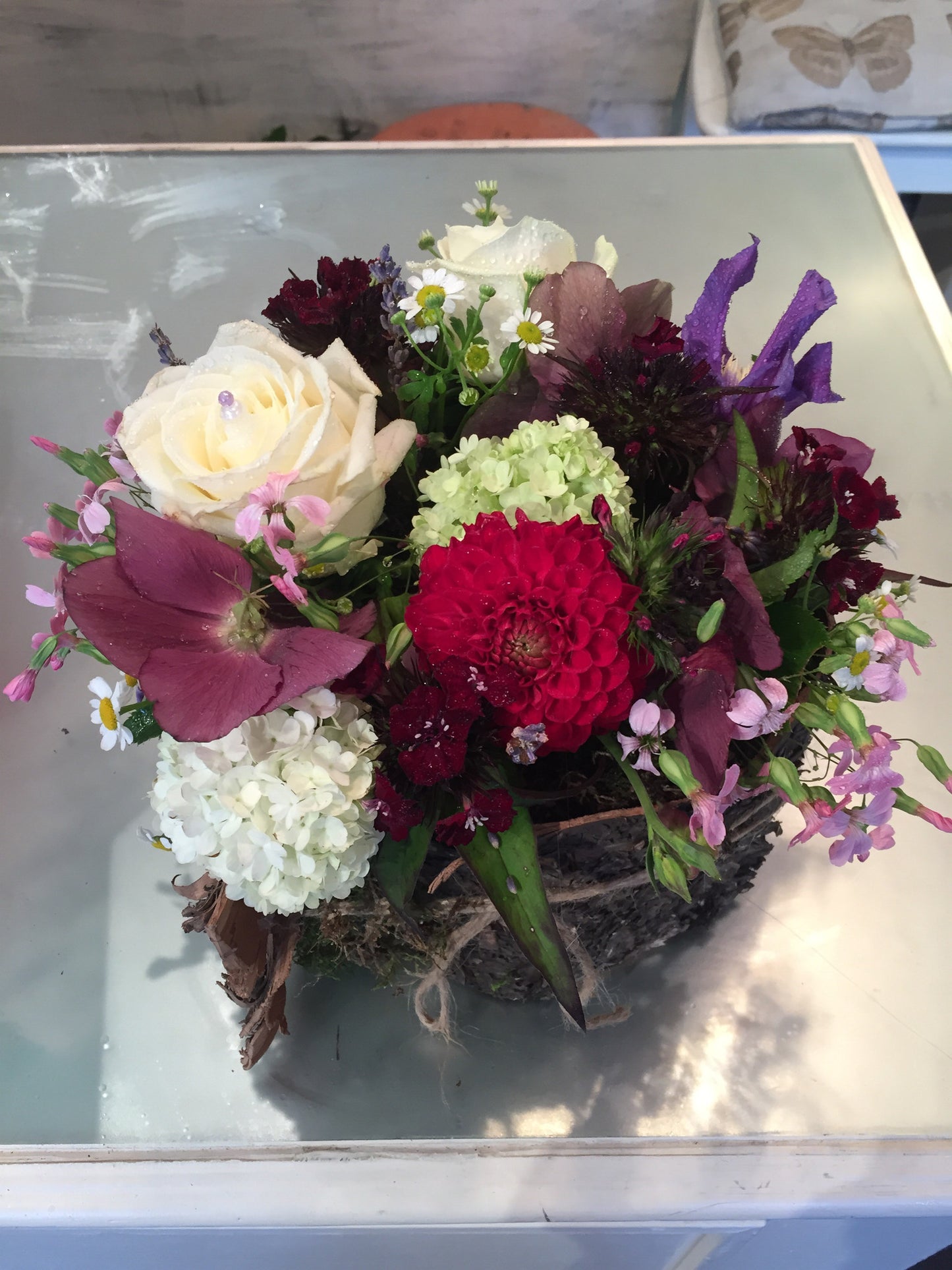 Rustic arrangement
