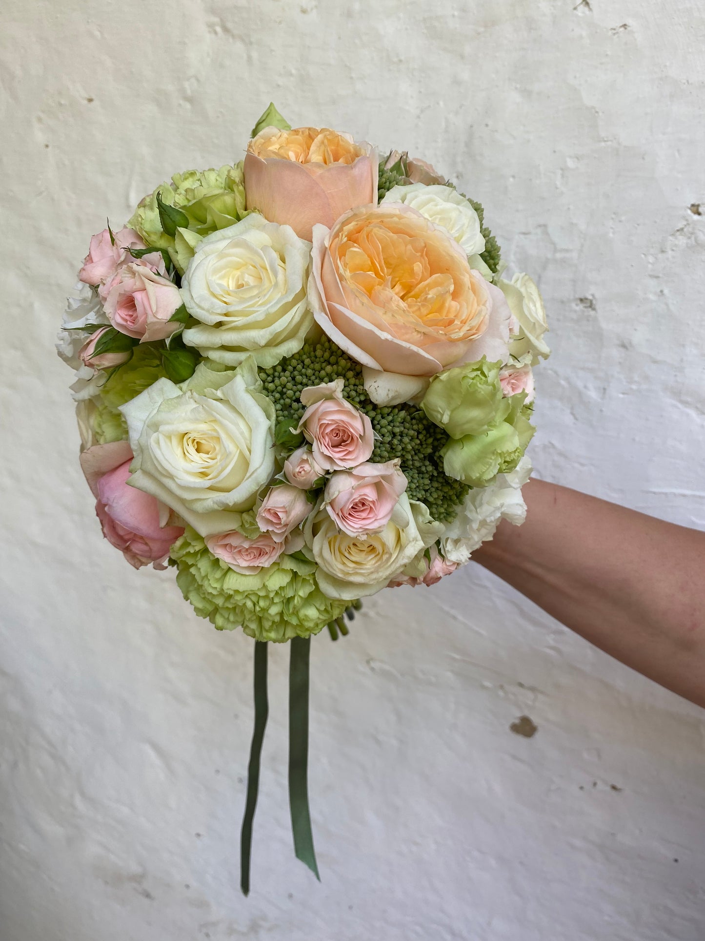 Pastel Rose Bridal Bouquet