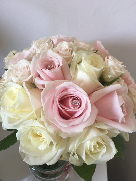 Pastel Rose Bridal Bouquet