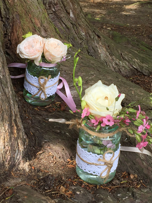 Spring jam jars